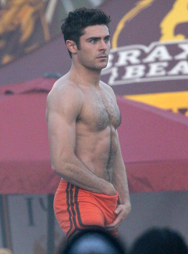 OMG Zac Efron Caught Nearly Naked With Hands Down His Pants 10