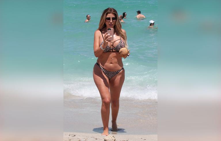 Bikini Clad Larsa Pippen Turns Camera On Paparazzi