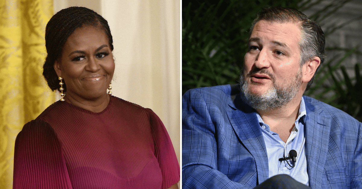 Michelle Obama Will Replace Joe Biden In 2024 Ted Cruz Claims