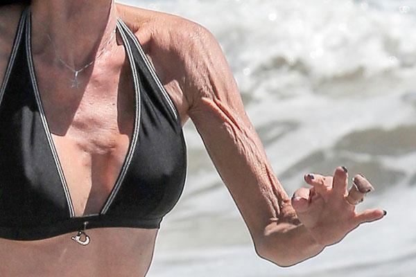 Saucy At 60 Supermodel Janice Dickinson Flaunts Bikini Body And