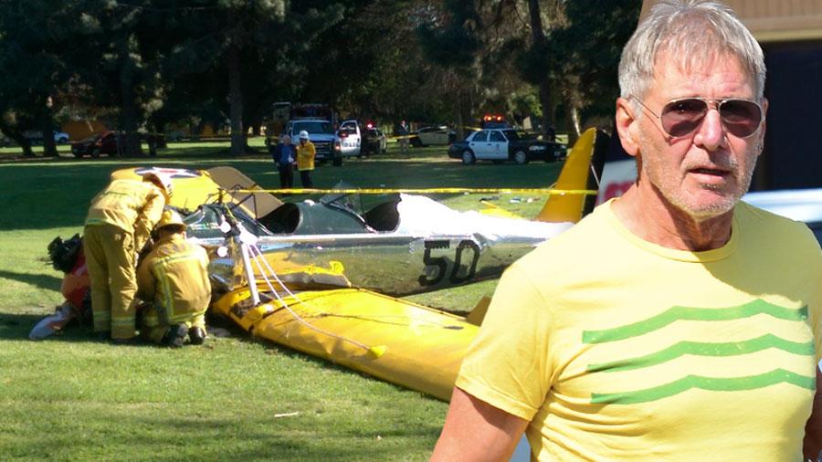 Harrison Ford Crash Lands Plane In L A Actor Seriously Injured