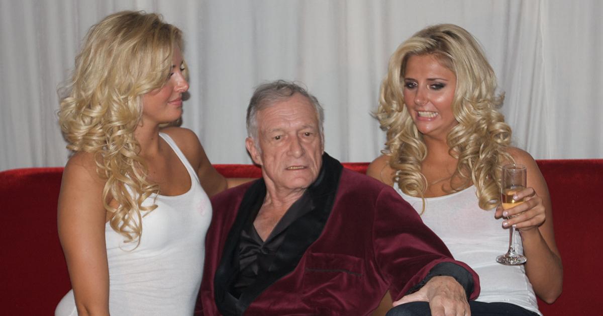 Hugh Hefner S Exes The Shannon Twins Turn Against Playboy Endorses Bitter Rival Hustler