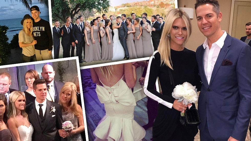 Jason Kennedy Lauren Scruggs Say I Do Stun In Romantic Dallas