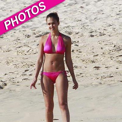 New Mom Jessica Alba Shows Off Bikini Bod In Cabo