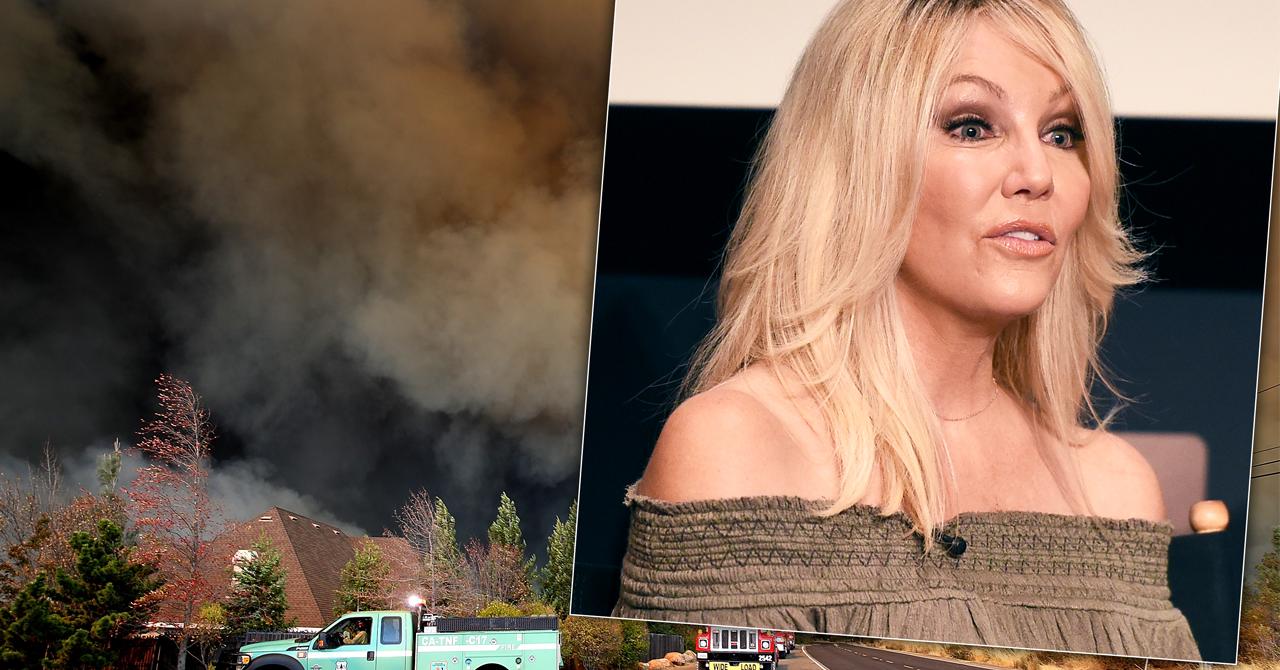 Heather Locklear Forced To Flee Home Surrounded By Raging Fire