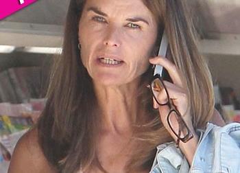 Makeup Free Maria Shriver Shows Off Her Naked Face