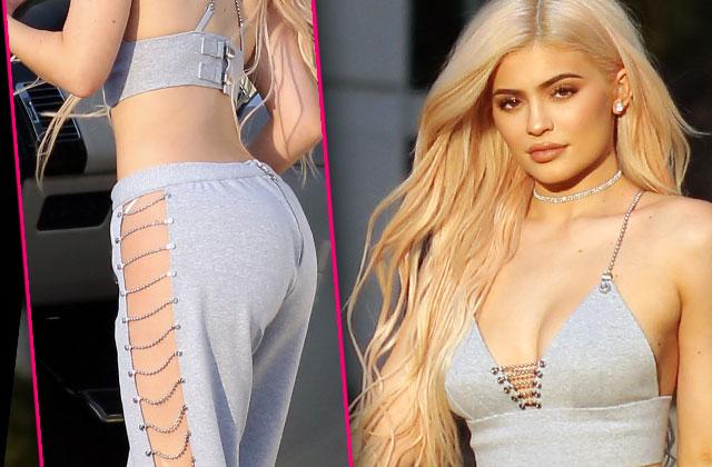 Kylie Jenner Bares Cleavage In Racy Outfit After Revealing A Weight