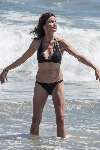 Saucy At Supermodel Janice Dickinson Flaunts Bikini Body And