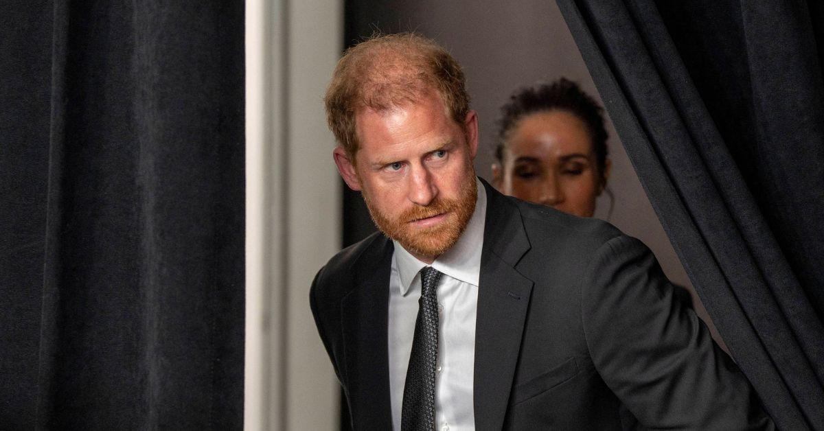 Photo of Prince Harry with Meghan Markle