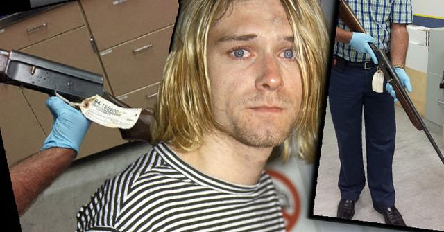 Police Release Photos Of Kurt Cobain's Suicide Gun Amid Murder ...