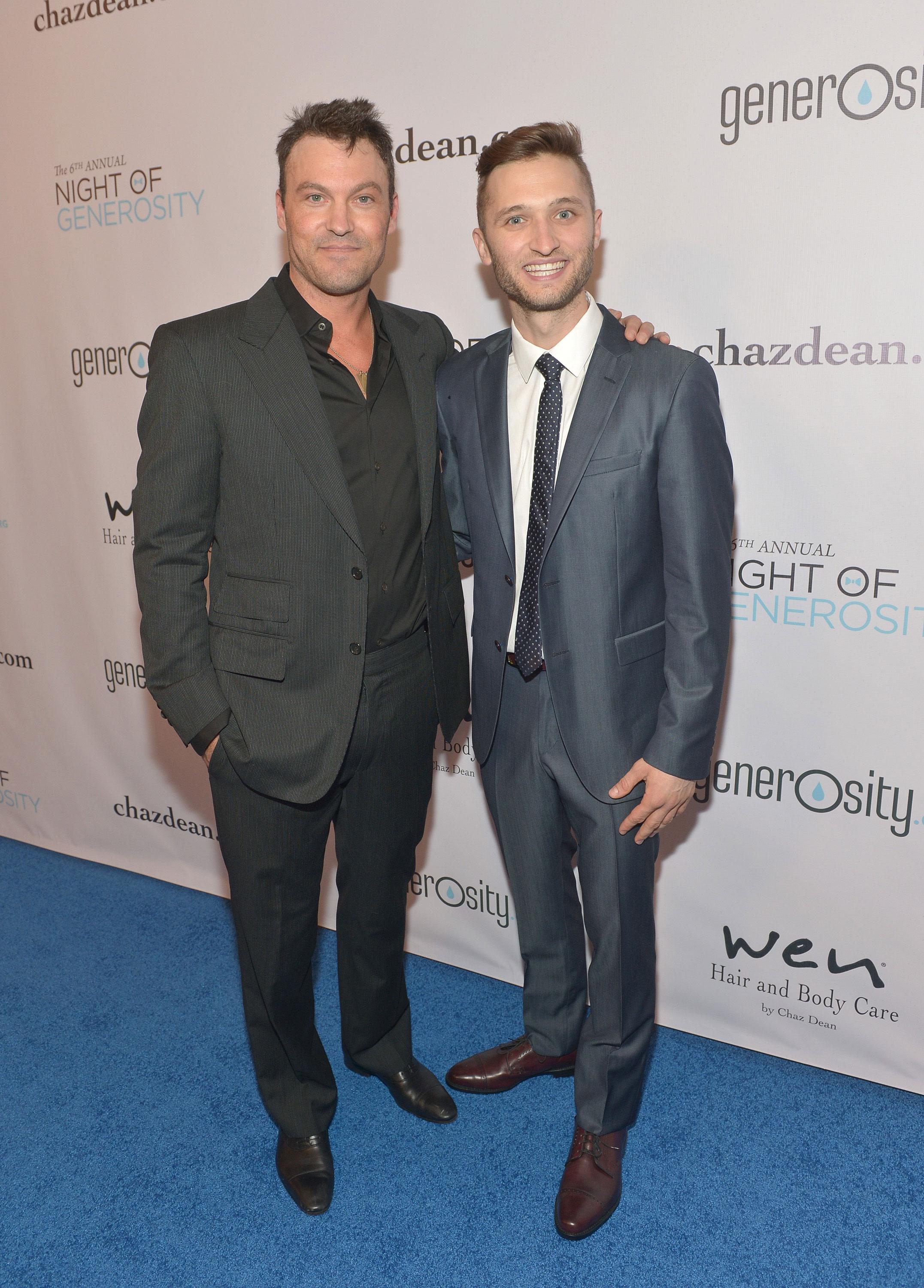 //Actor Brian Austin Green and Co Founder and CEO