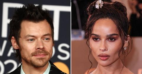 picture of Harry Styles and Zoe Kravitz