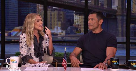 Kelly Ripa joked she'd asked about 'weed' gummies on the show.
