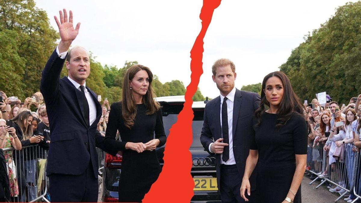 Photo of Prince William, Princess Catherine, Prince Harry and Meghan Markle