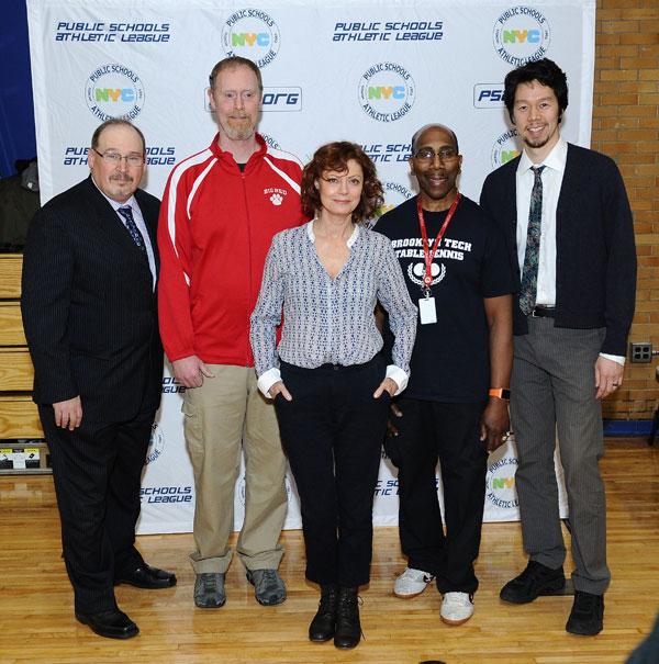 //Susan Sarandon Schools NYC Students