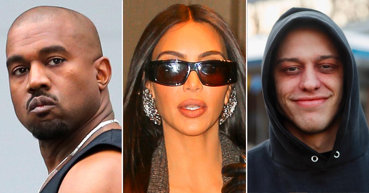 kanye west suspended instagram kim kardashian pete davidson attacks