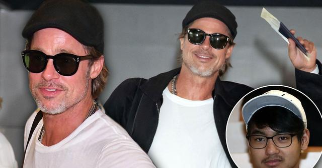Seeing Maddox? Brad Arrives In Asia After Estranged Son's Snub