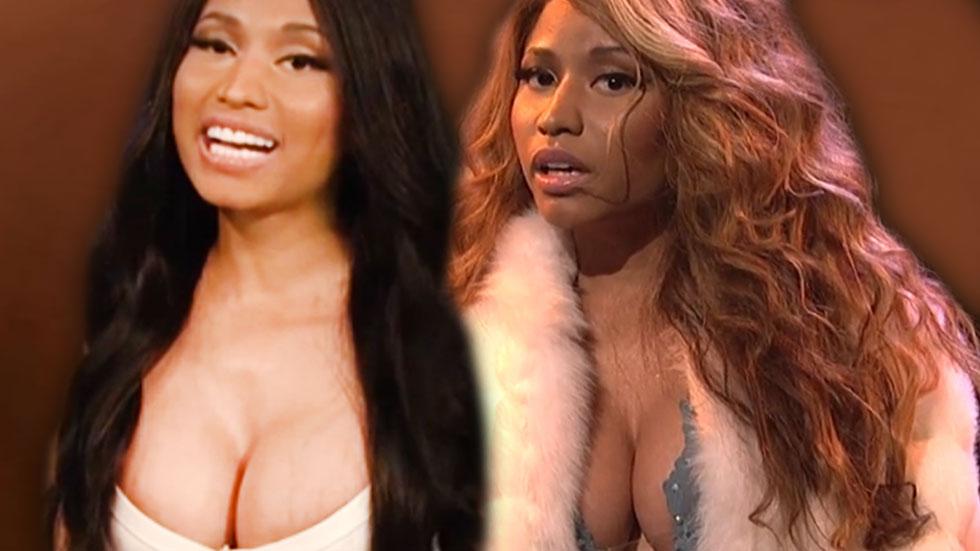 American Idol's Nicki Minaj Suffers Nip Slip on Live TV