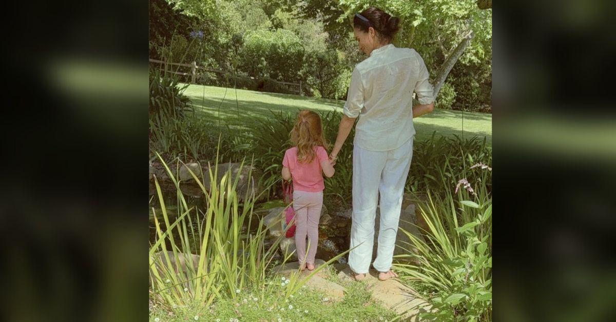 Photo of Meghan Markle and Princess Lilibeth