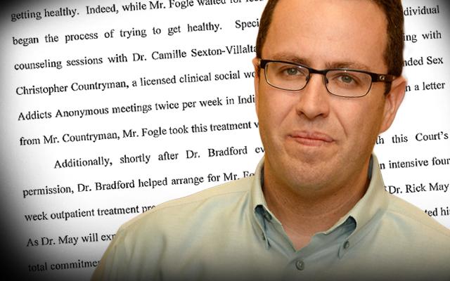 Jared Fogle Child Sex Charges