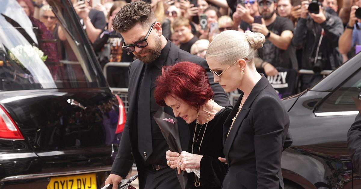 Photo of Jack, Sharon and Kelly Osbourne