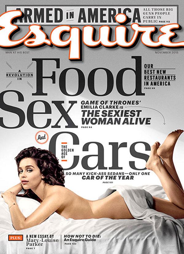 Emilia Clarke Naked Photos -- Game Of Thrones Star In Esquire