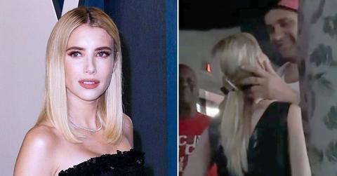 emma roberts dating tattoo mystery man nola garrett hedlund split