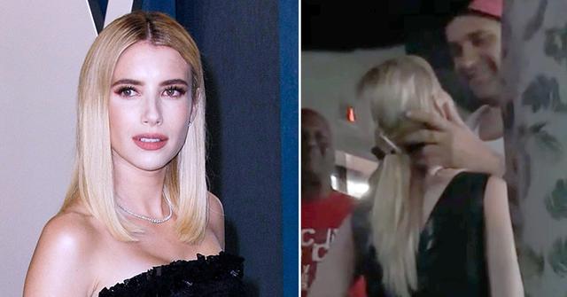 emma roberts dating tattoo mystery man nola garrett hedlund split