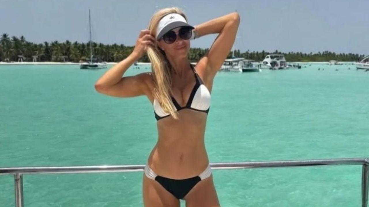 image of Katie Zacharia allegedly removed her bikini photos before she started as press secretary.