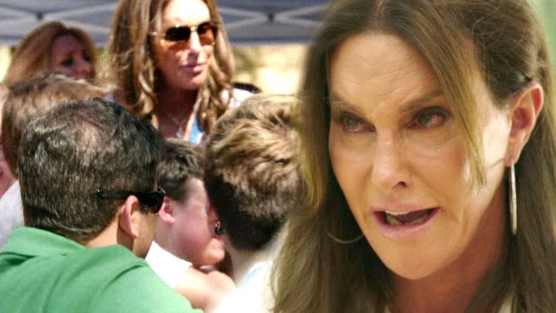 //caitlyn jenner crying reality show transgender youth sneak peek video pp sl