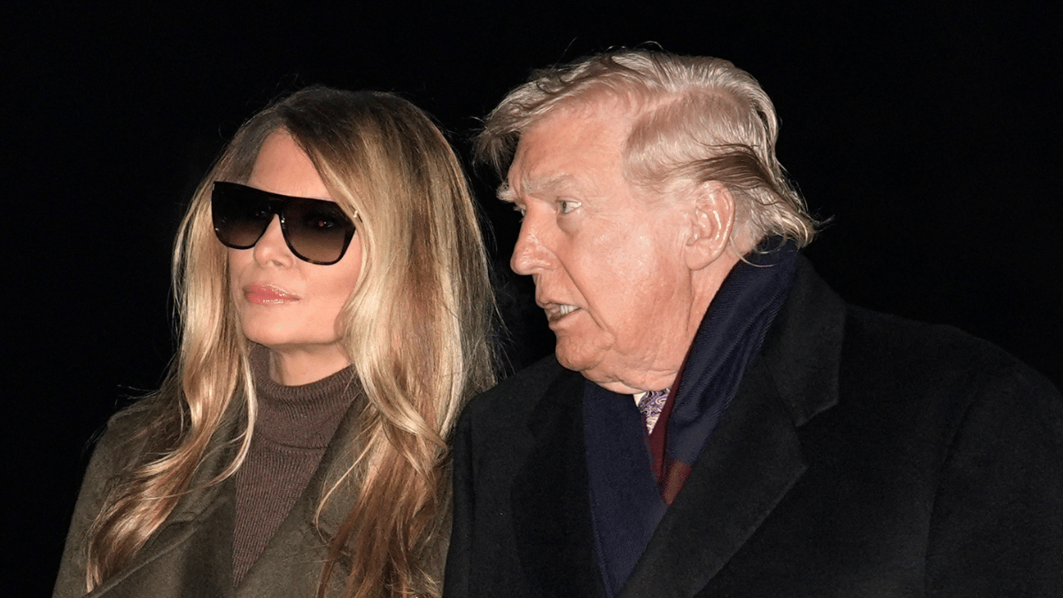 Photo of Donald and Melania Trump