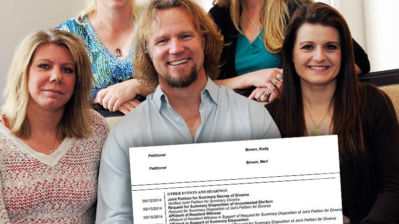 Sister Wives At War! Kody Brown Divorces First Wife Meri To Marry ...