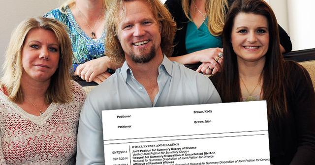 Sister Wives At War Kody Brown Divorces First Wife Meri To Marry 