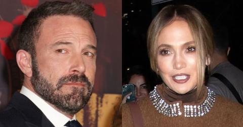 Split photo of Ben Affleck, Jennifer 'J Lo' Lopez