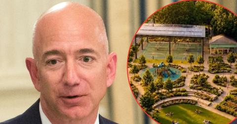 Photo of Jeff Bezos, Atlanta Park