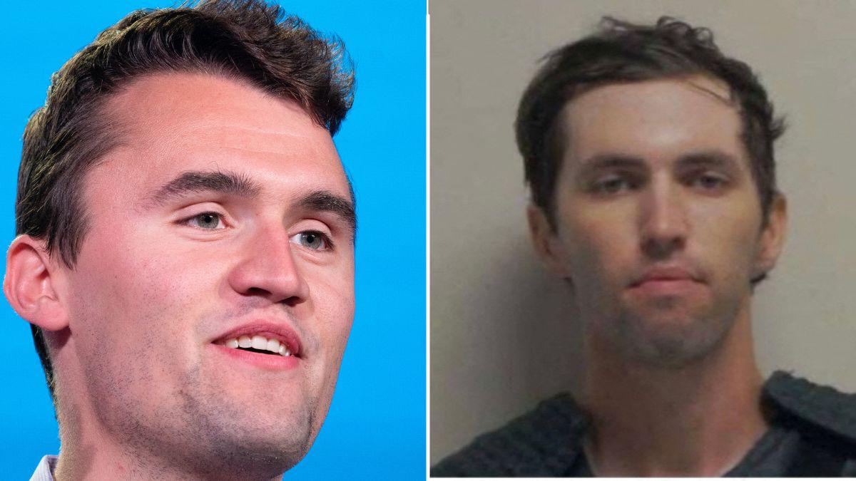 picture of Charlie Kirk and Tyler Robinson