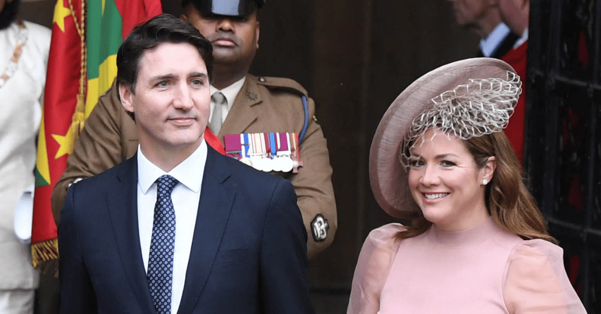Photo of Justin Trudeau and Sophie Grégoire