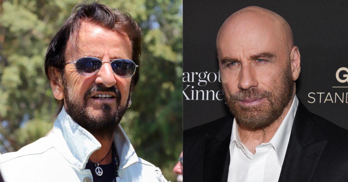 Photo of John Travolta, Ringo Starr