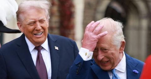 donald trump and king charles