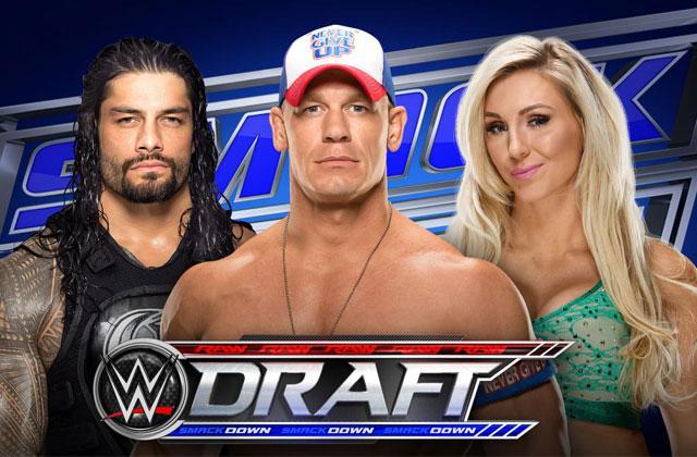 //wwe draft airing live on smckdown tonight tune in pp