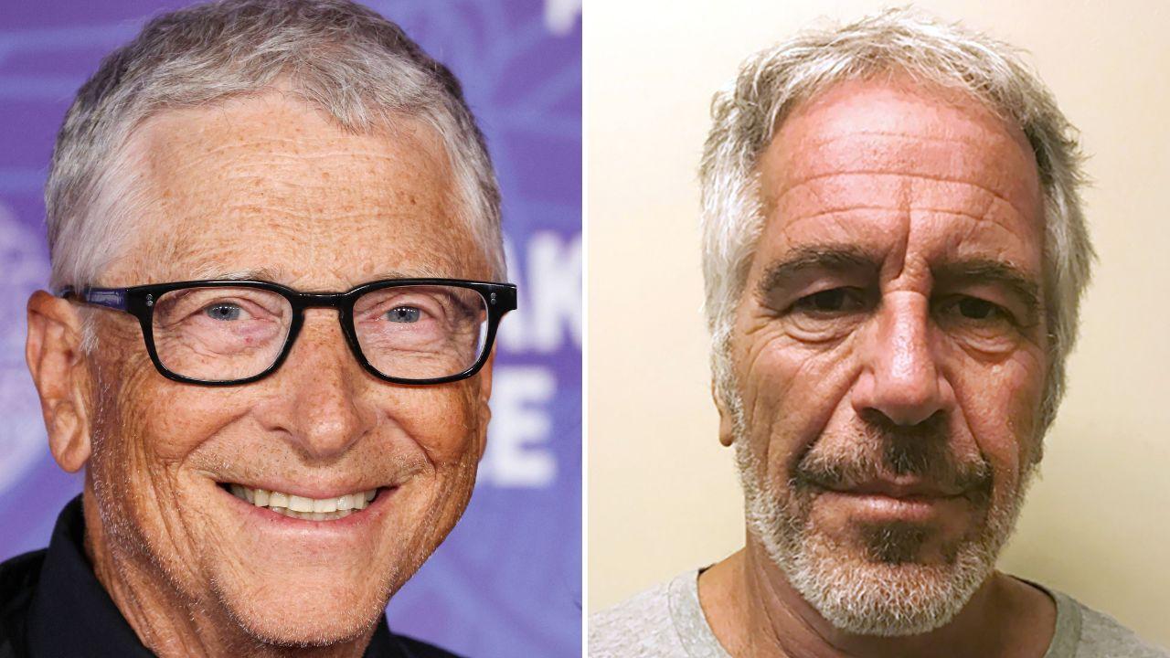 picture of Blll Gates and jeffrey Epstein