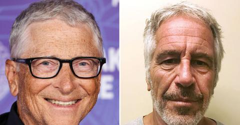 picture of Blll Gates and jeffrey Epstein