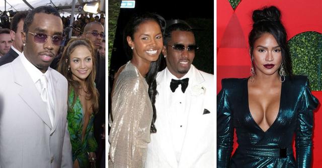 diddys ex girlfriends from jennifer lopez to cassie