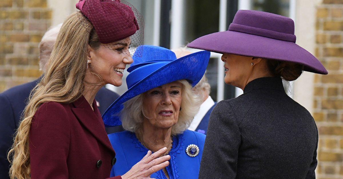 Photo of Melania Trump, Queen Camilla and Princess Kate