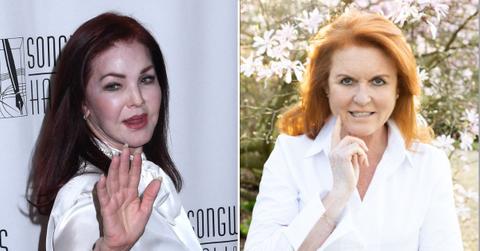 Photo of Priscilla Presley and Sarah Ferguson