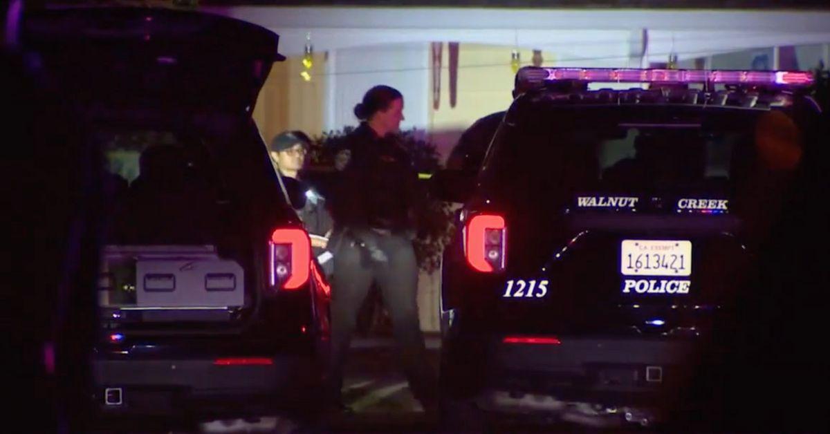 Photo of crime scene