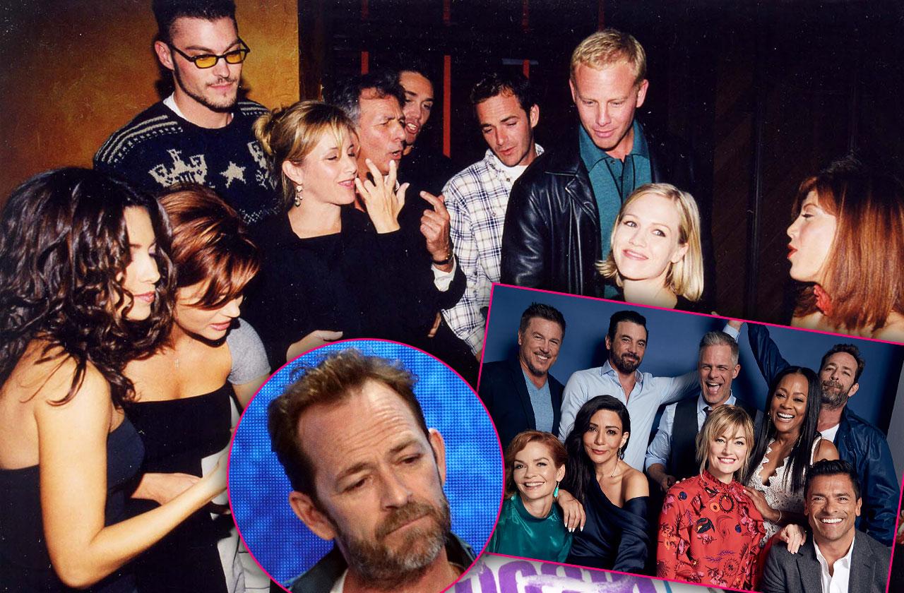 Celeb react to luke perry stroke