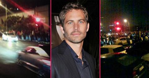 paul walker drag race
