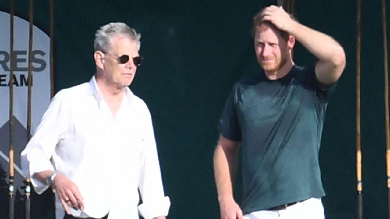 Photo of David Foster and Prince Harry