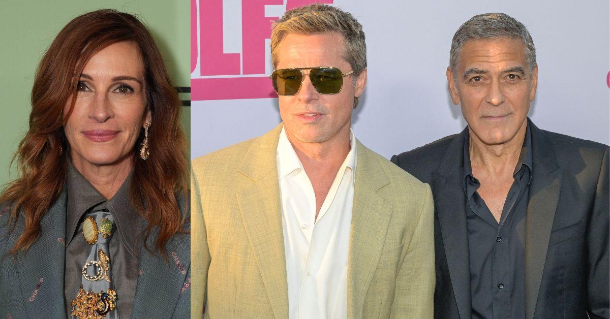 Julia Roberts Begs Clooney and Brad Pitt to Save Her Career